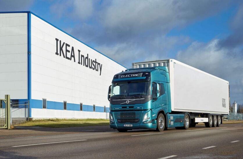IKEA electric truck