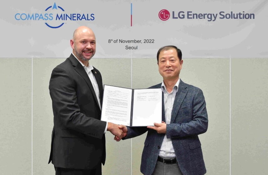LG Energy Solution_Compass Mineral Offtake Agreement